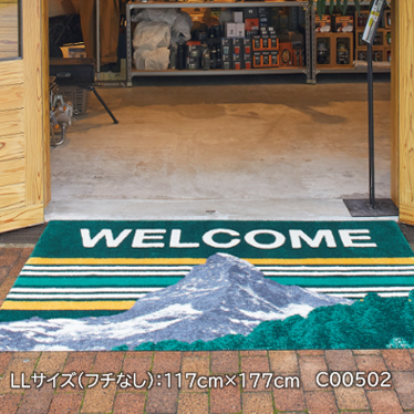 オーダーメイドマット レギュラーサイズ・フリースタイル 設置イメージ