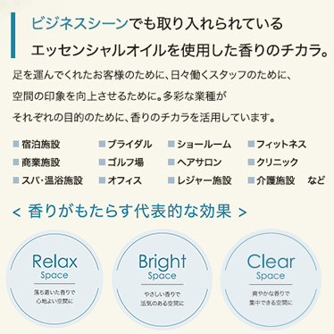 自動運転アロマディフューザー(芳香器)