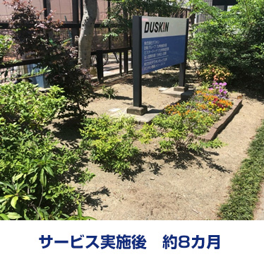 サービス実施後　約8カ月