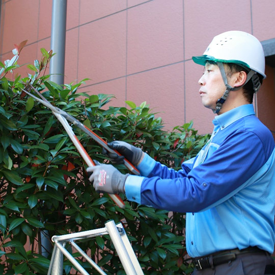 ダスキンの植栽管理